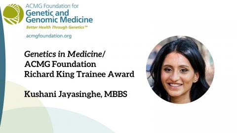 Dr Jayasinghe awarded Richard King Prize